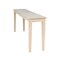 International Concepts Rectangle Shaker Console Table Extended Length-72 in, 72 W, 16 L, 30 in H, Wood, Unfinished OT-9S-72 - alternate 5